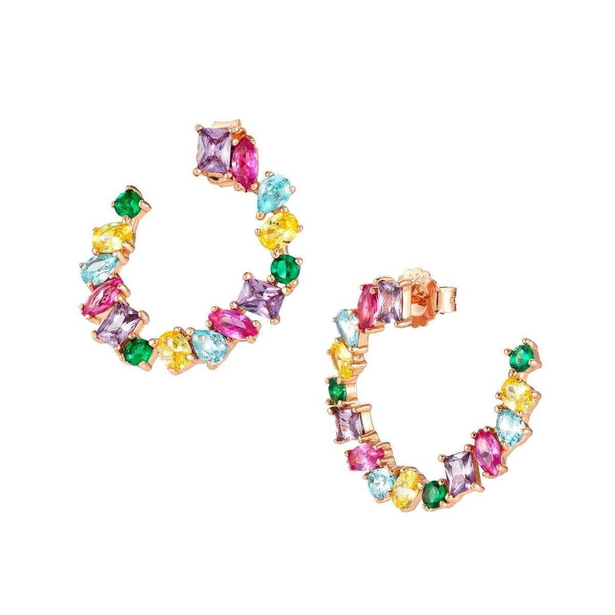 PENDIENTES NOMINATION MUJER COLOR WAVE