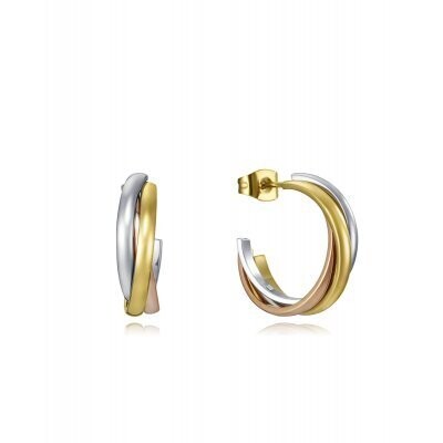 Pendientes Viceroy Fashion Chic Triple Aro Acero Tricolor
