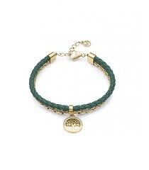 Pulsera VICEROY de acero e ip dorado y piel de Viceroy Fashion