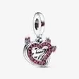 Pandora Charm Colgante Doble Corazón Diablo