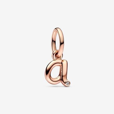 Charm Pandora Colgante Letra minúscula a del Alfabeto