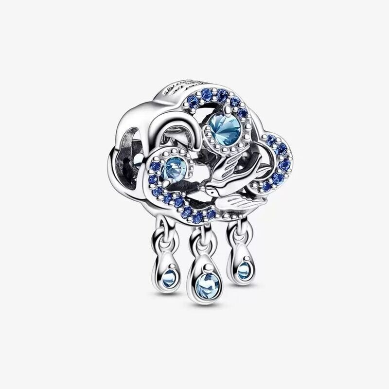 Charm Pandora  Nube y Golondrina