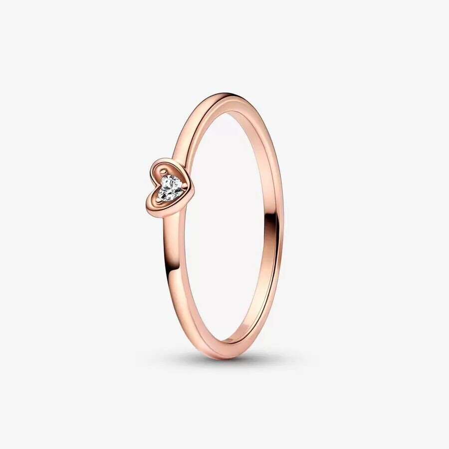 Anillo Pandora  Corazón Radiante