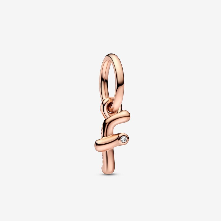 Charm Pandora Colgante Letra Minúscula f del Alfabeto