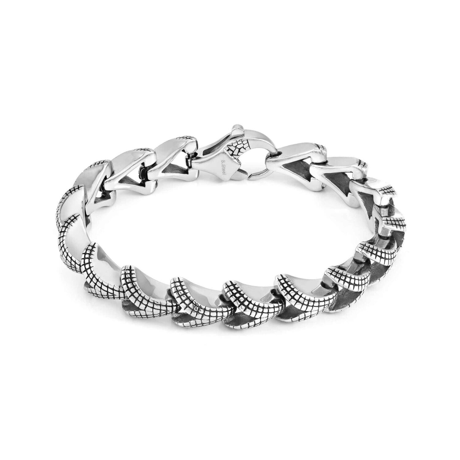 PULSERA NOMINATION  B-YOND CON CADENA TRENZADA