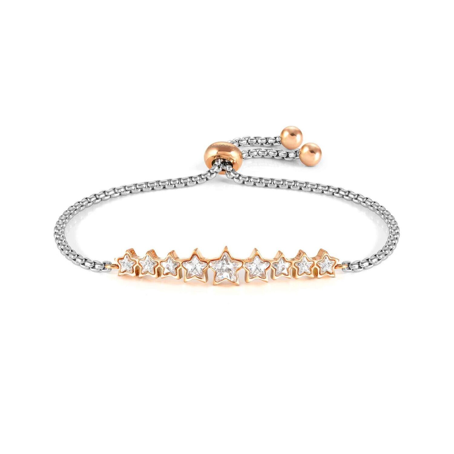 Pulsera Nomination Estrellas BLANCA  Milleluci