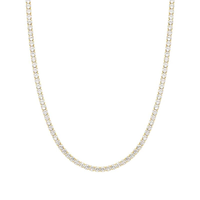Collar Nomination Chic&Charm Mujer Plata Baño Oro y Circonitas Blancas