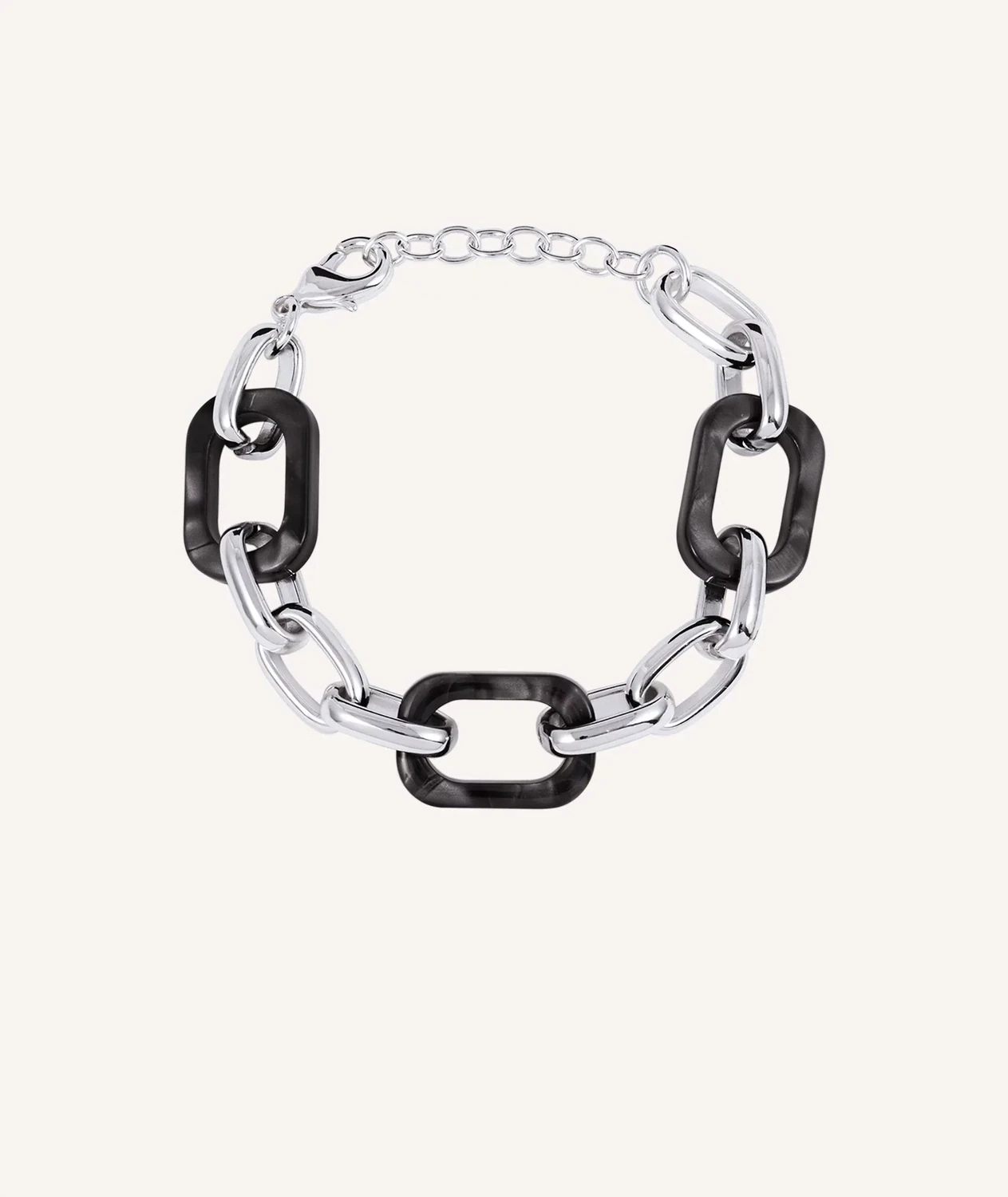 PULSERA  VIDAL & VIDAL ACETATO NEGRO