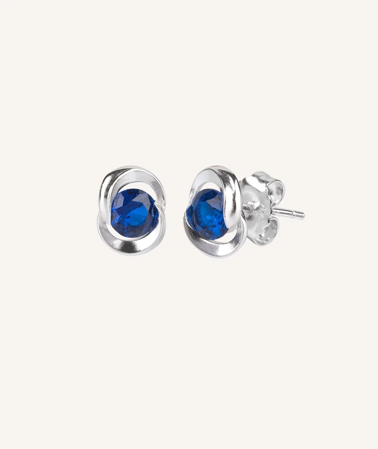 PENDIENTES VIDAL&VIDAL  CIRCONITA AZUL