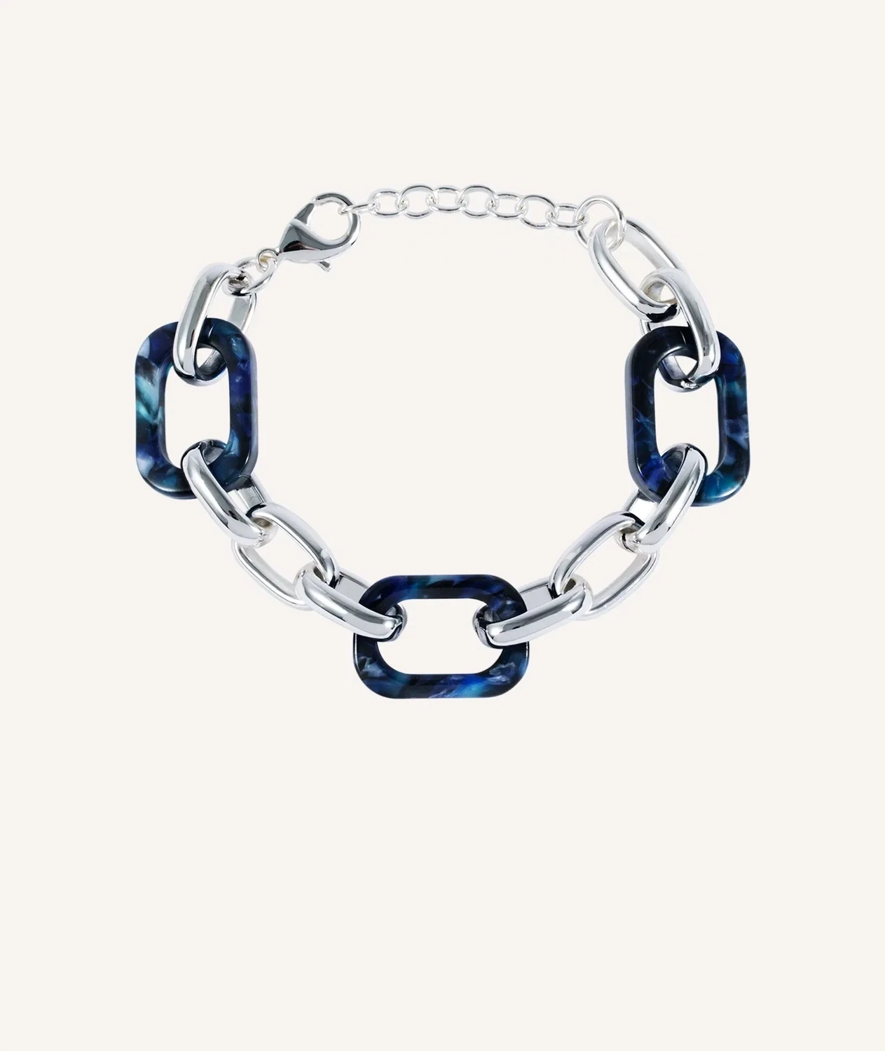 PULSERA  VIDAL&VIDAL ACETATO AZUL