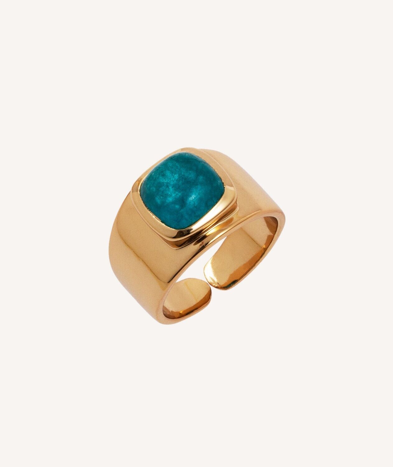 ANILLO  VIDAL&VIDAL PIEDRA VERDE