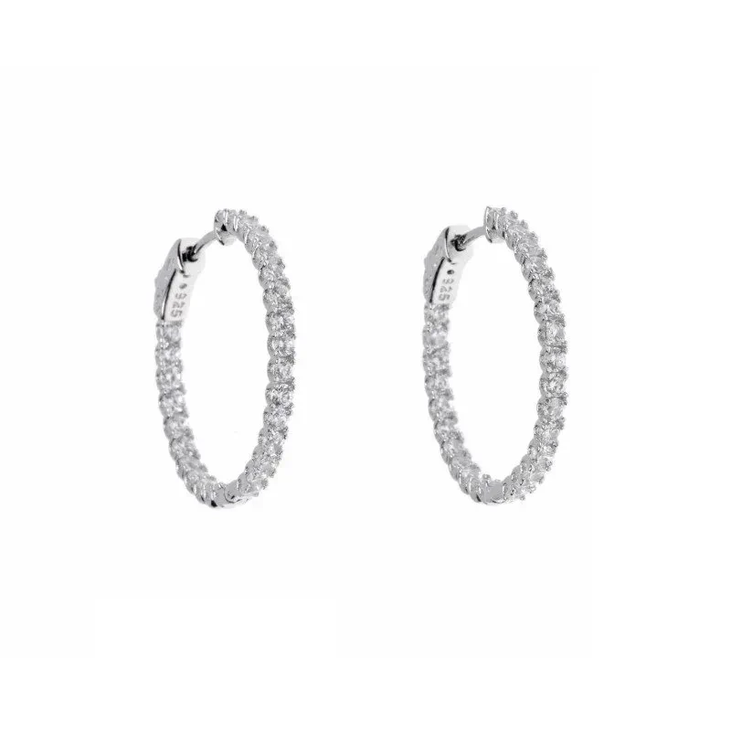 Pendientes Salvatore Plata