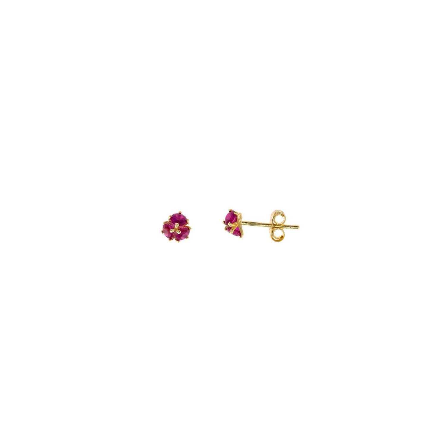 PENDIENTES SALVATORE  PLATA CHAPADO DORADO