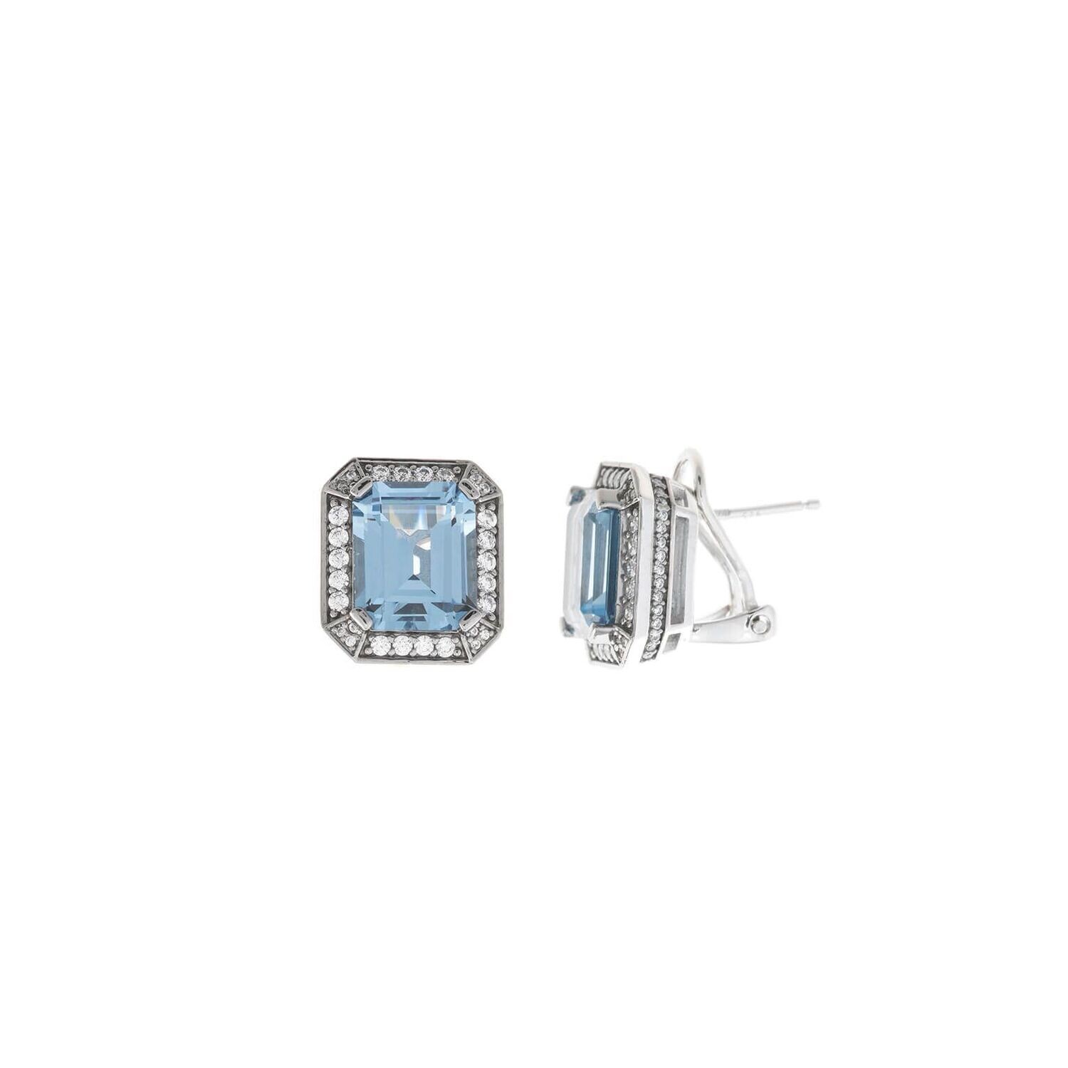 ​PENDIENTES SALVATORE PLATA RODIO