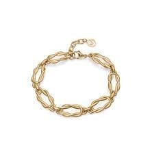 Pulsera  VICEROY Chic en acero Ip dorado nudos