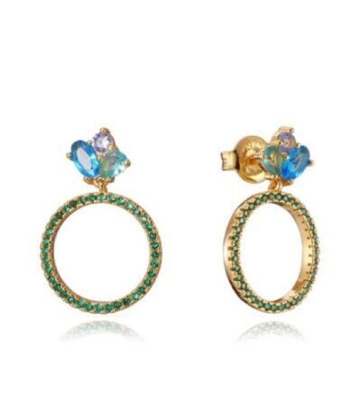 PENDIENTES  VICEROY PLATA DORADA ELEGANT  FASHION