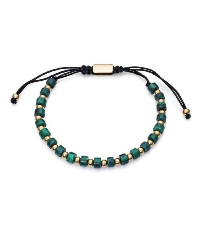 PULSERA VICEROY HOMBRE MALAQUITA Y ACERO VICEROY FASHION