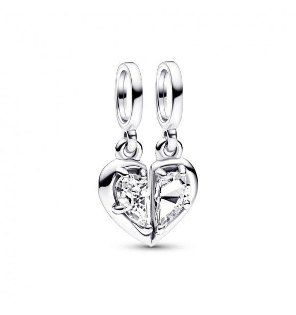 Charm Pandora  Colgante Divisible Madre e Hija