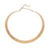 Choker Vidal & Vidal acabado Oro 18kt Rígido Rayado