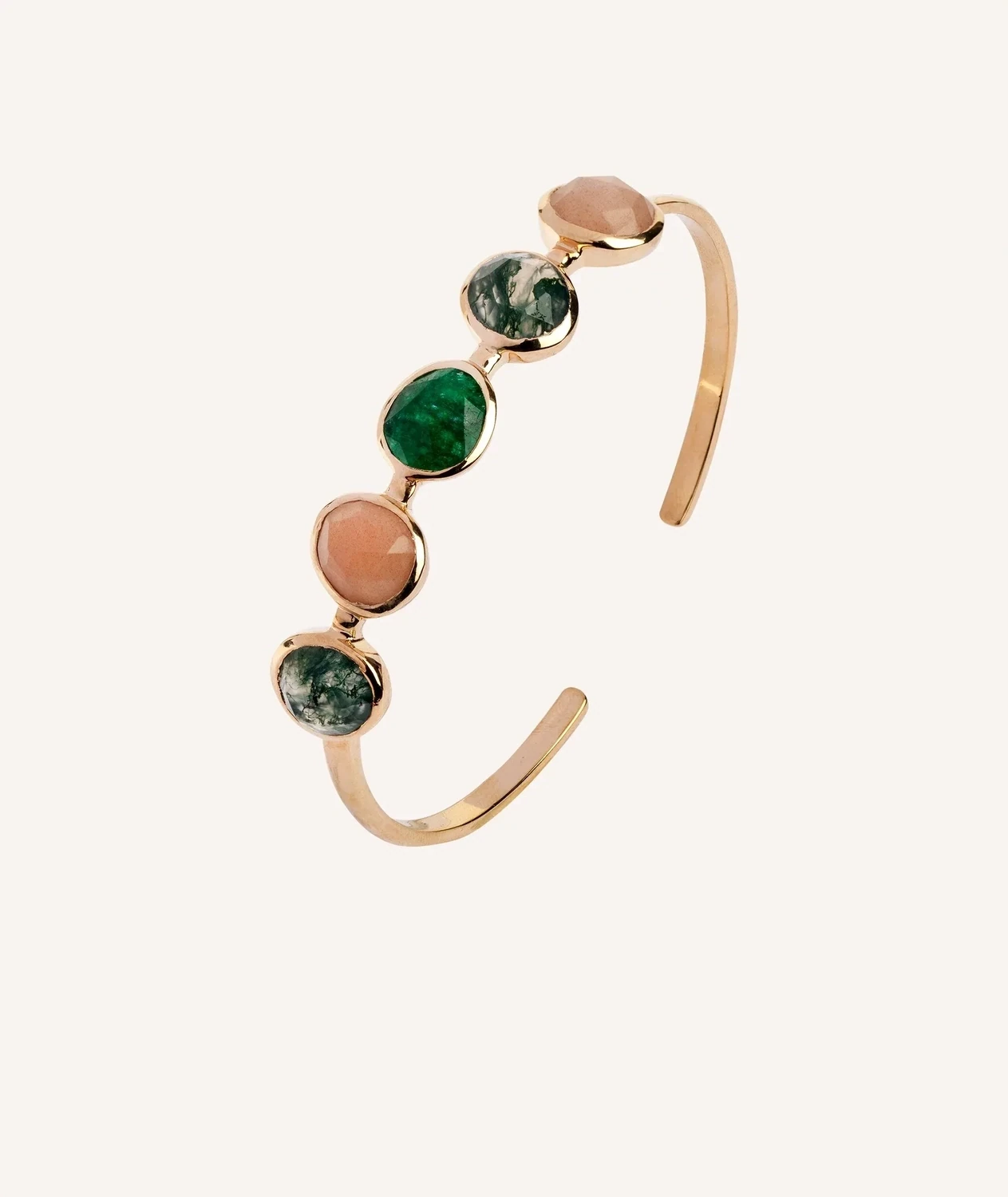 PULSERA VIDAL&VIDAL PIEDRAS MULTICOLOR NATURAL