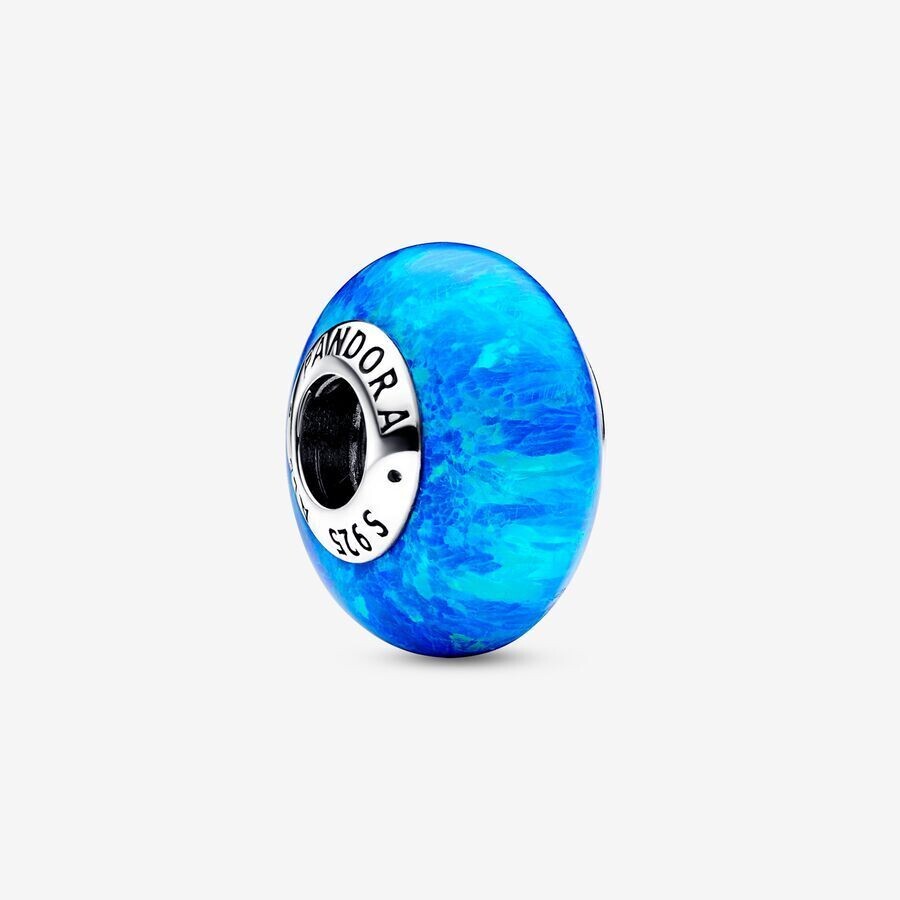 Charm  Pandora Océano Opalescente Azul Profundo​