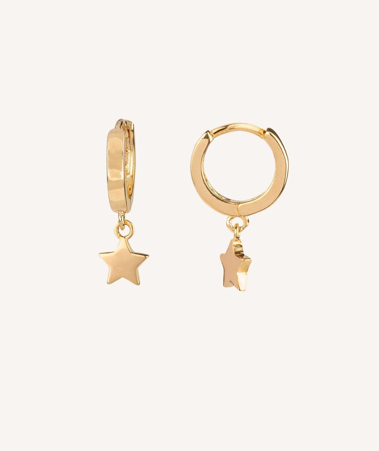 PENDIENTES  VIDAL&VIDAL ARO ARTICULADO ESTRELLA