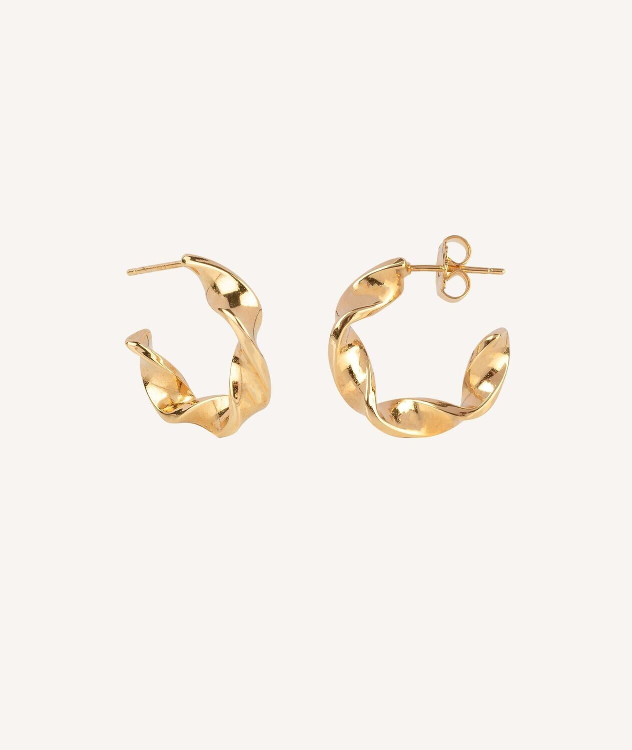 PENDIENTES  VIDAL&VIDAL ARO TORCIDOS 20X4MM