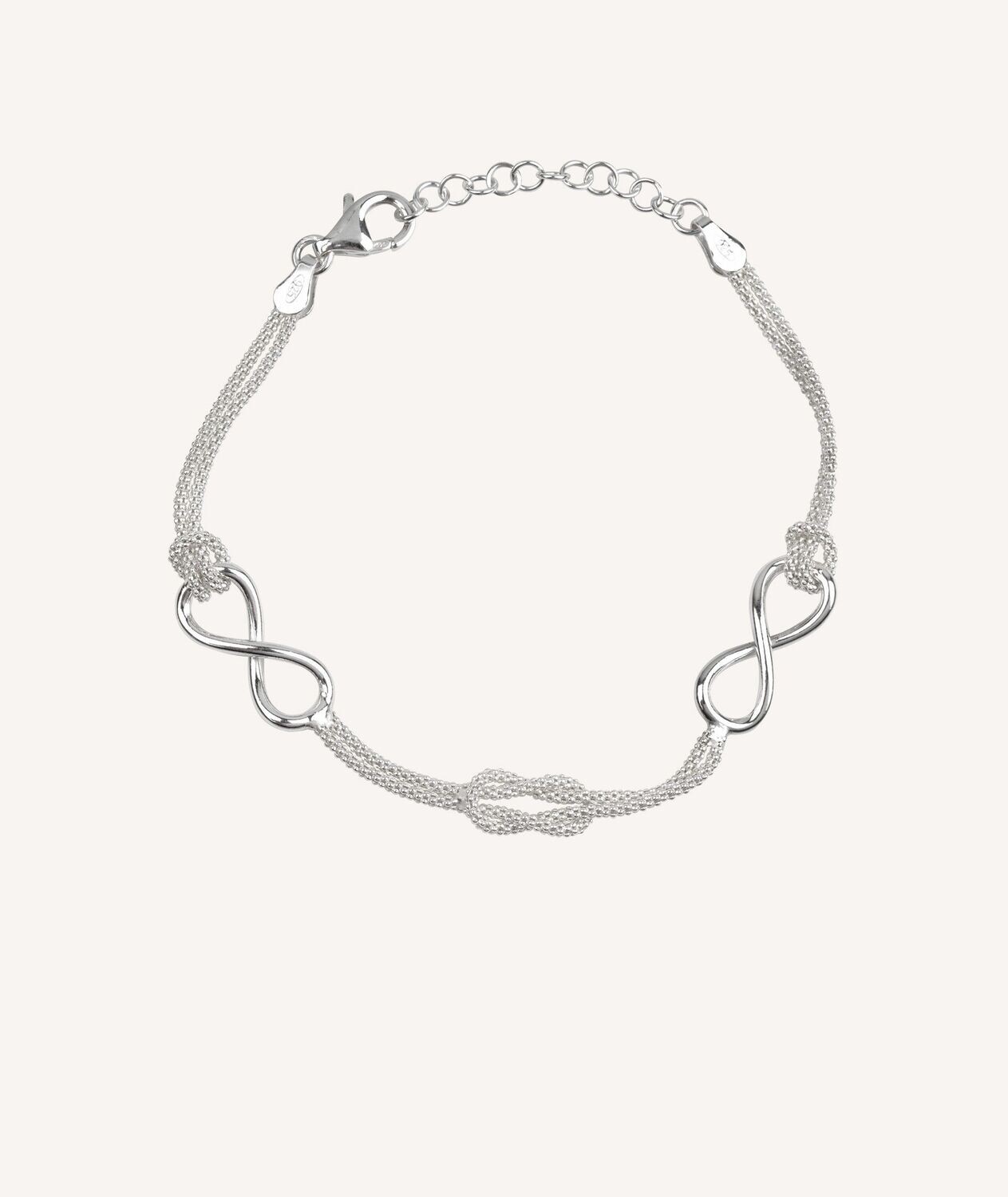 PULSERA VIDAL&VIDAL  DOBLE INFINITO