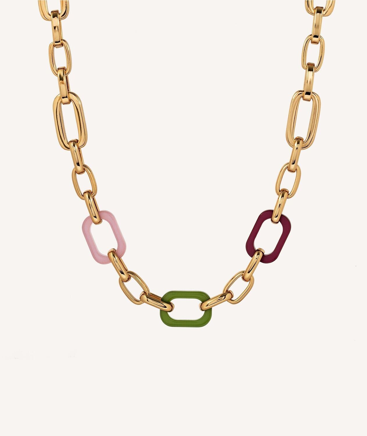 COLLAR  VIDAL&VIDAL ACETATO MULTICOLOR