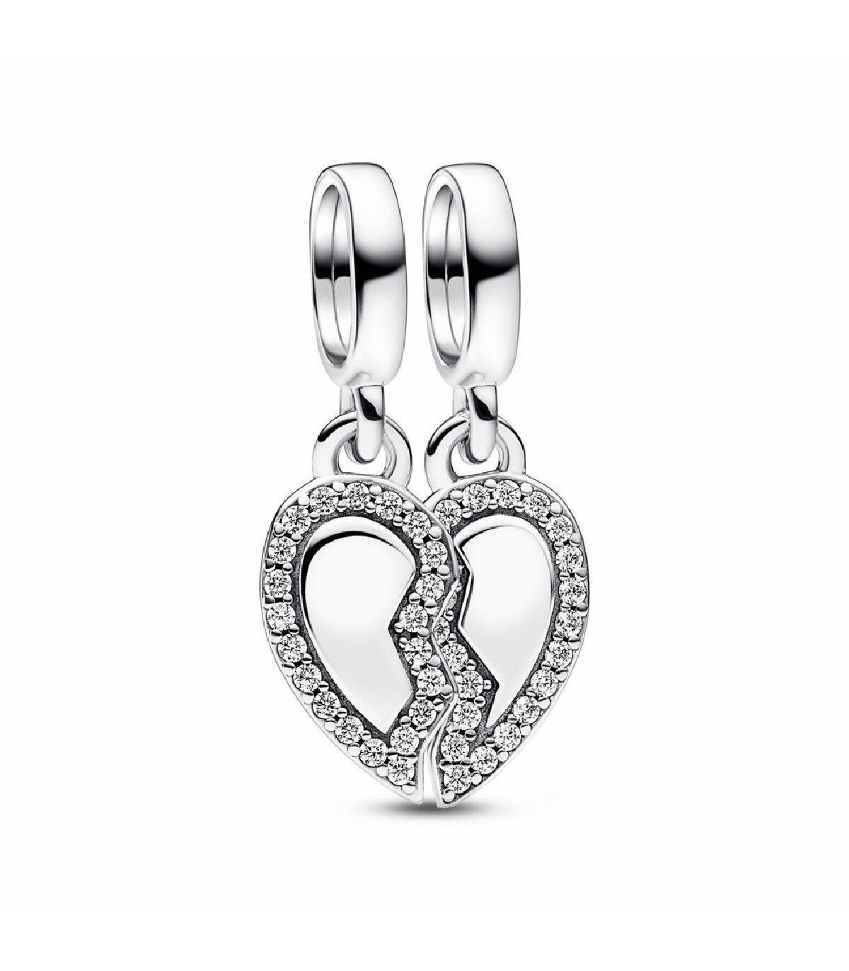 Charm  Pandora Colgante Divisible Corazón Amistad