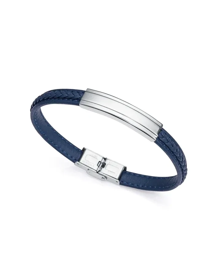 Pulsera VICEROY  Air de acero con piel azul