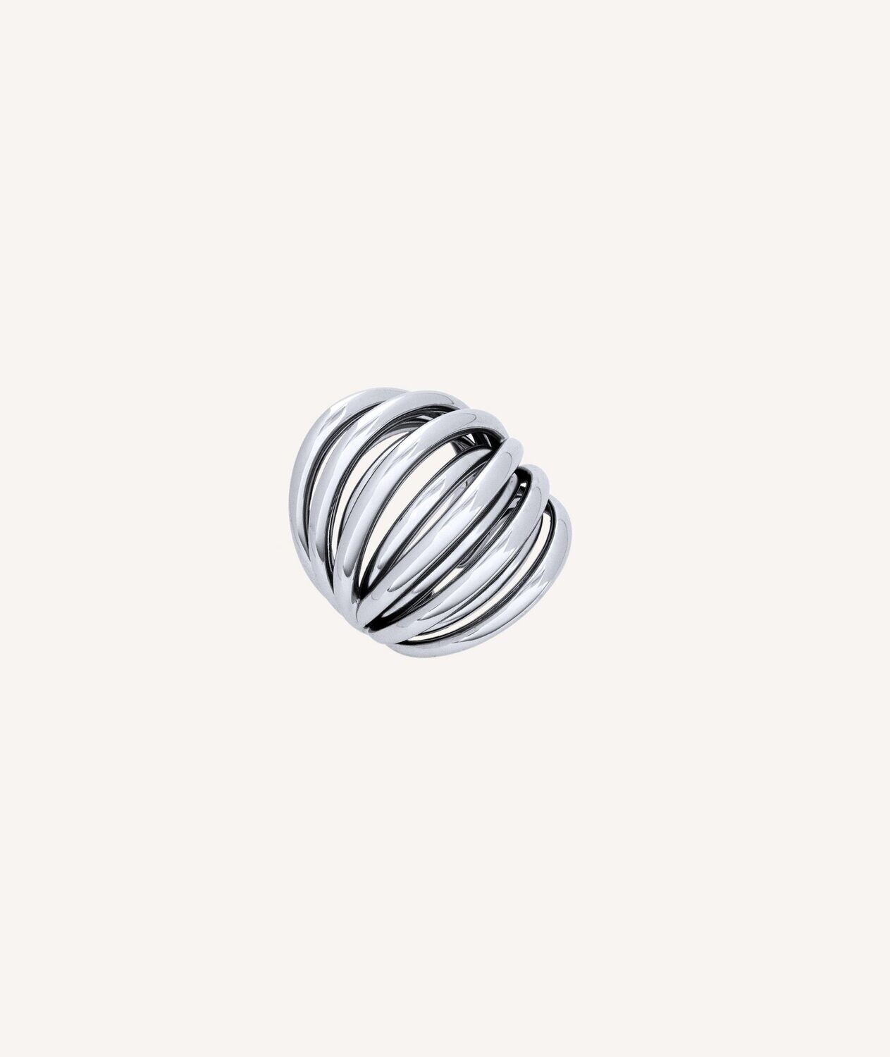 ANILLO VIDAL&VIDAL  AVA CHAPADO PLATA DE LEY 925 TIRAS