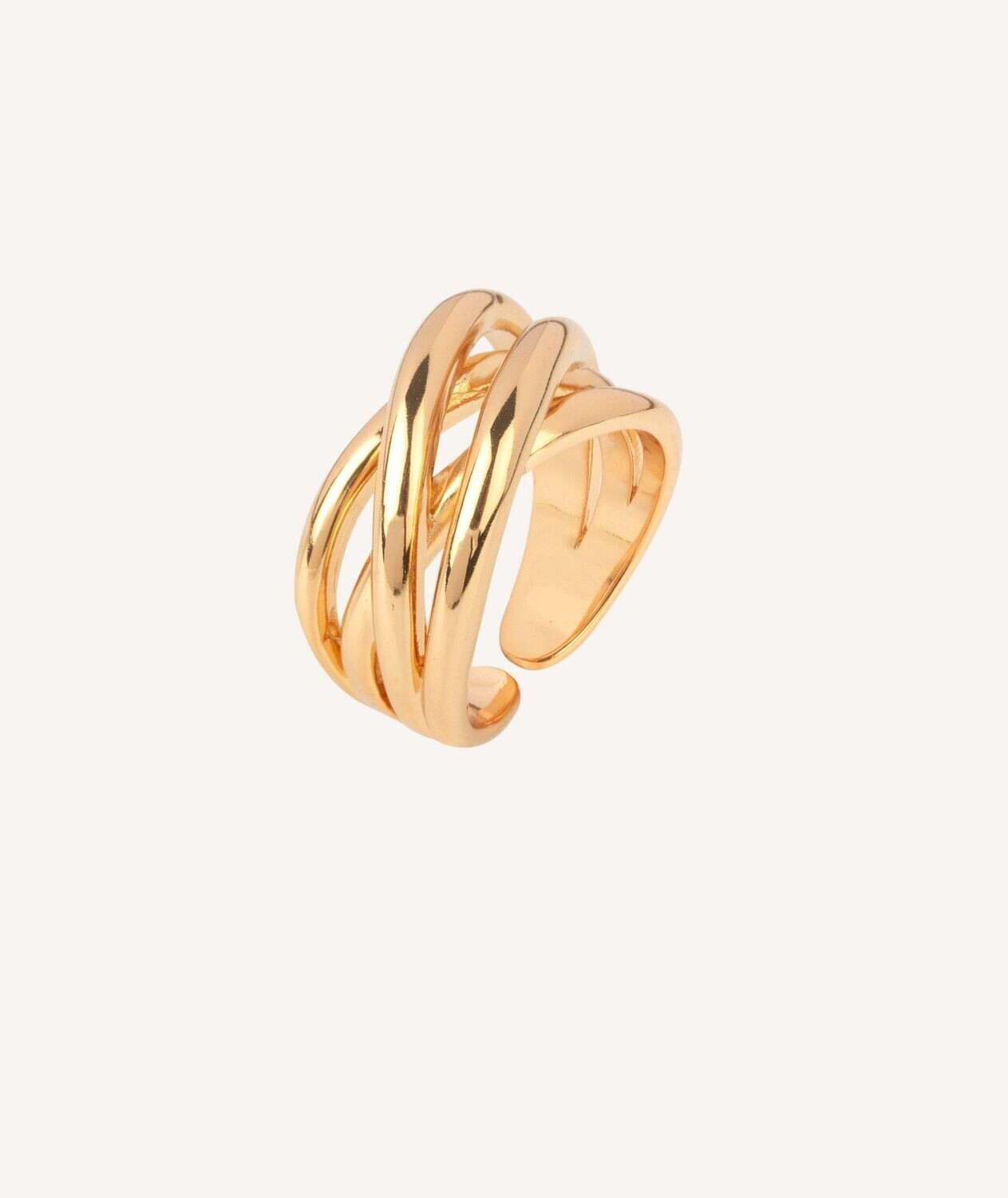 ANILLO VIDAL&VIDAL CUATRO TIRAS CRUZADAS