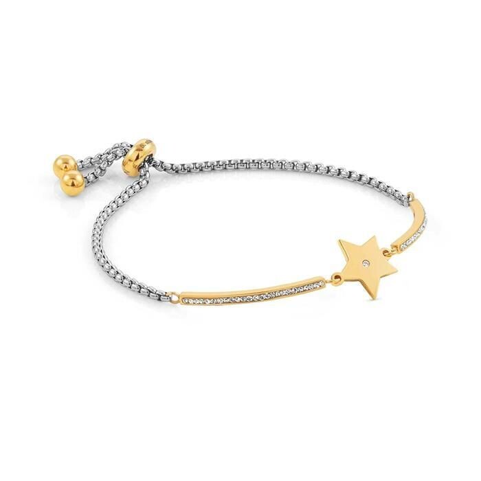 Pulsera Nomination Milleluci Mujer Acero Bicolor y Estrella