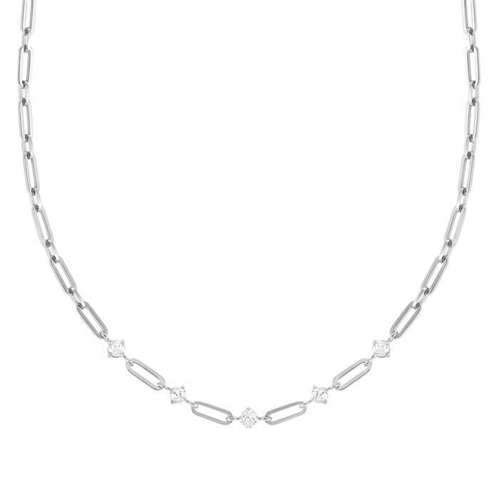 Collar Nomination Chainsofstyle Acero y Circonitas