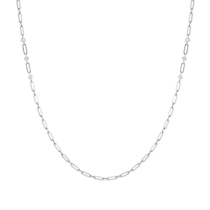 Collar Nomination Chainsofstyle Acero y Circonitas