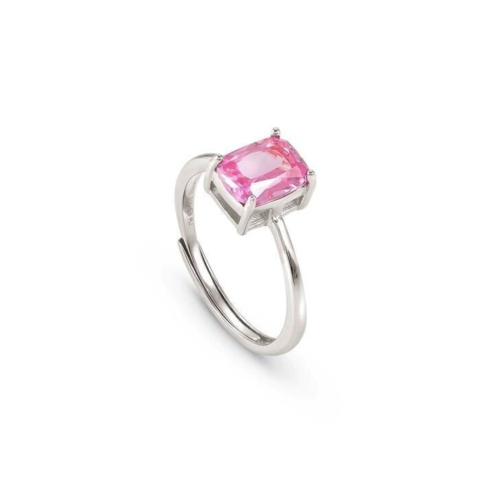 Anillo Nomination Colour Wave Mujer Plata y Circonita Rosa 149843/028