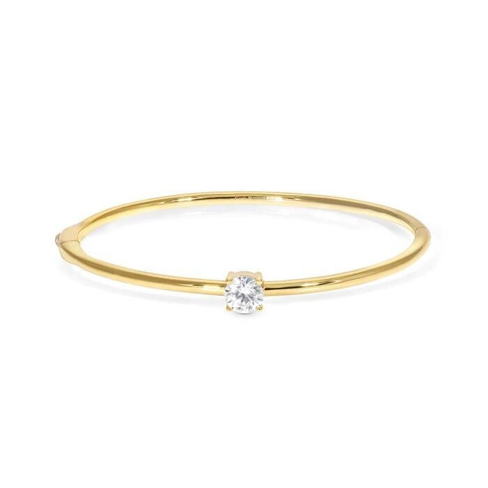 Pulsera Nomination Color Wave Plata Baño Oro Amarillo y Circonita