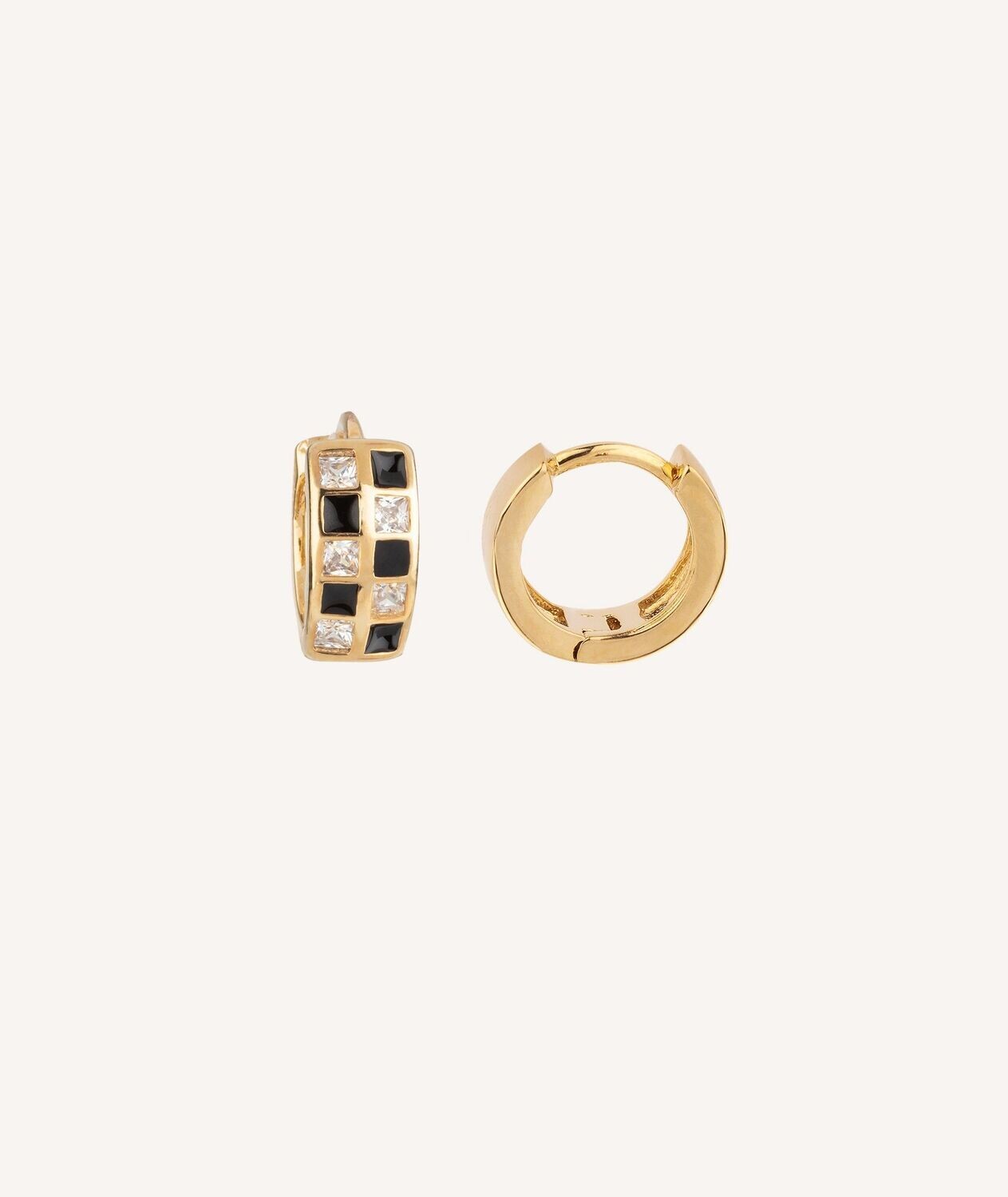PENDIENTES ARO ESMALTE