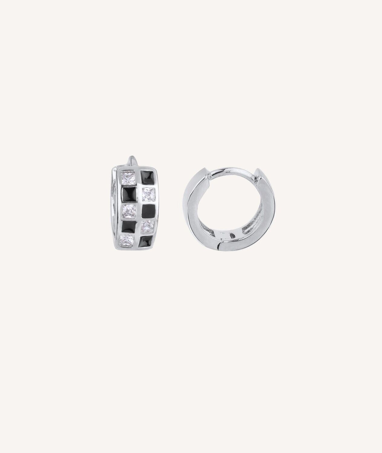 PENDIENTES ARO ESMALTE