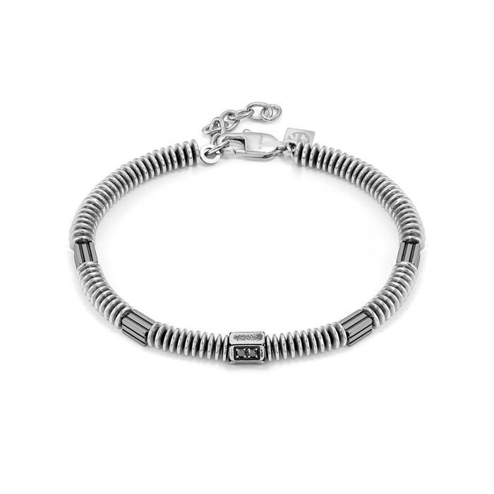 Pulsera Nomination B-Yond Arandelas Acero Inoxidable y Circonitas