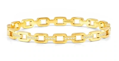 Nomination Pulsera esclava bonita de cadena de gran tamaño en color dorado