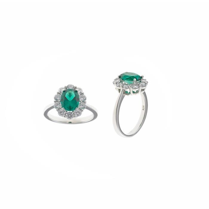 ANILLO SALVATORE ESMERALDA