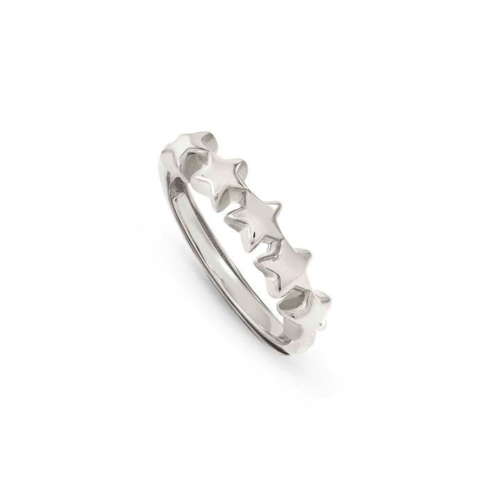 Anillo Nomination Armonica Estrellas Plata