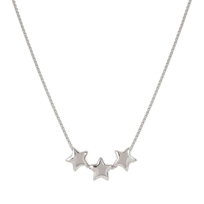 Collar  Nomination Armonica Estrellas Plata