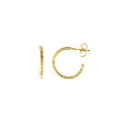 Pendientes Aros de Plata Salvatore