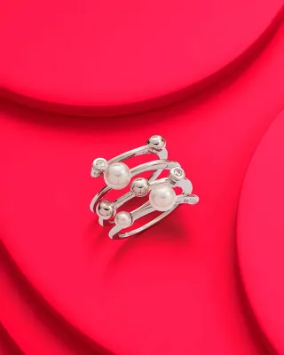 Anillo Perlas Planet