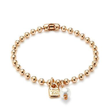 PULSERA CON ORO Y PERLA