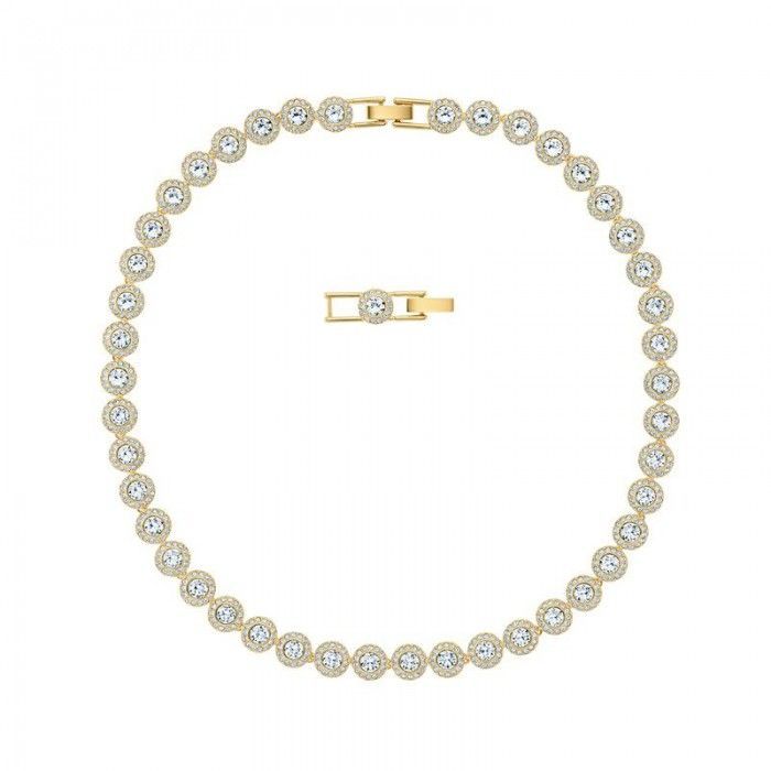 Collar Swarovski Angelic tono oro
