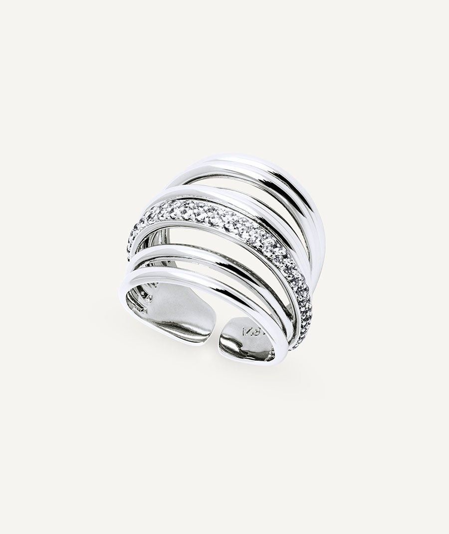 Anillo Oli con circonita